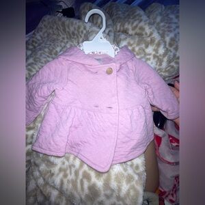 Carter's Light Pink Quilted Puffer Jacket